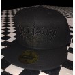 Dragstrip Kustom Black on Black 3d embroidery 13 N Bones Snap Back